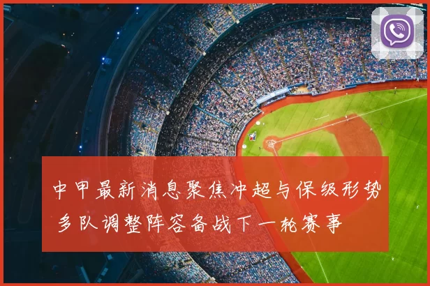 中甲最新消息聚焦冲超与保级形势 多队调整阵容备战下一轮赛事